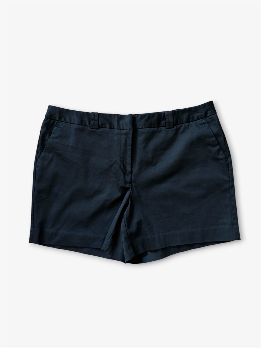 Worthington Black Tailored Trouser Shorts Quiet Luxury Minimalist Womens 12